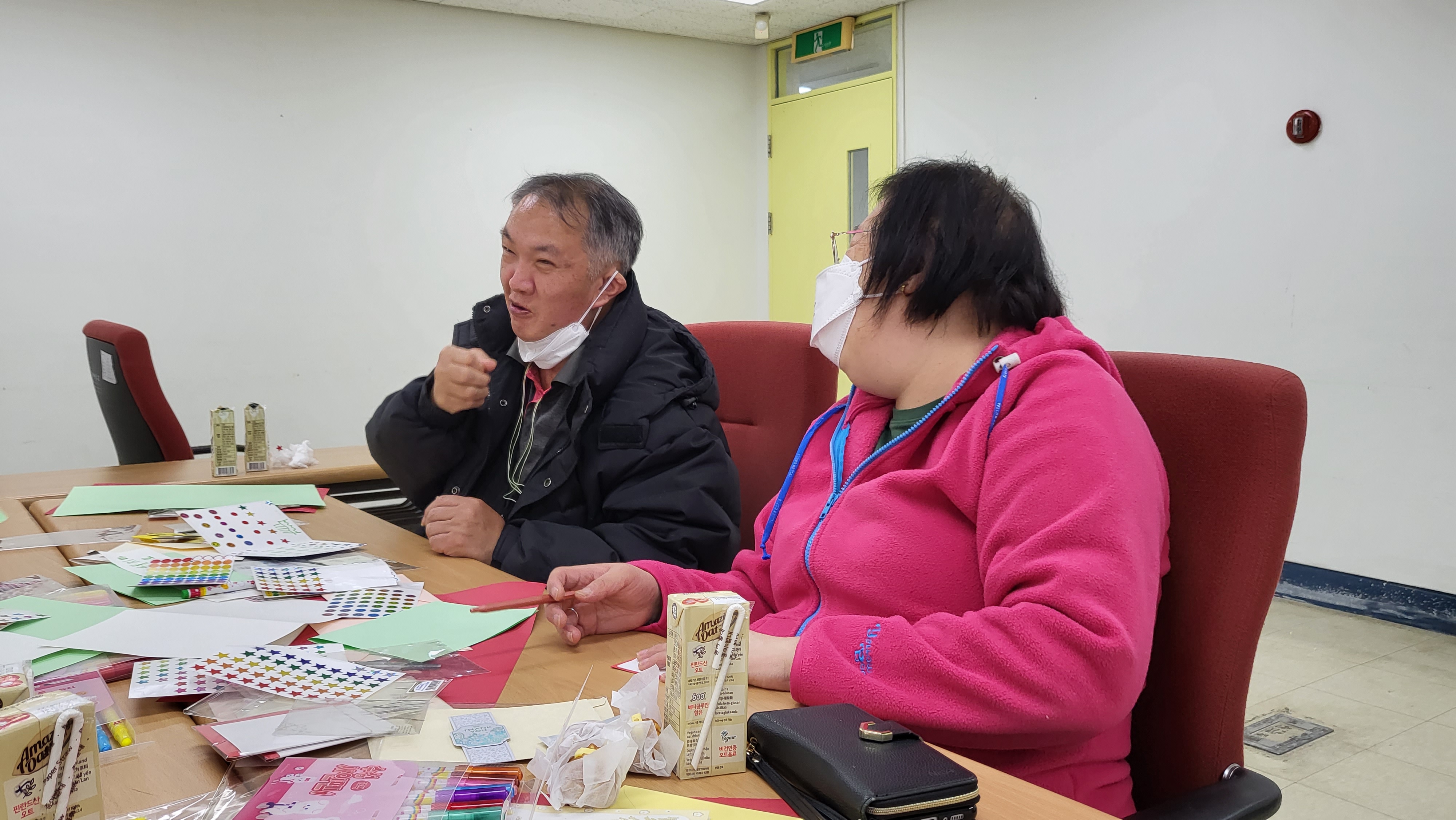 이웃만들기 8회기 활동 - 감사카드 선물하기!