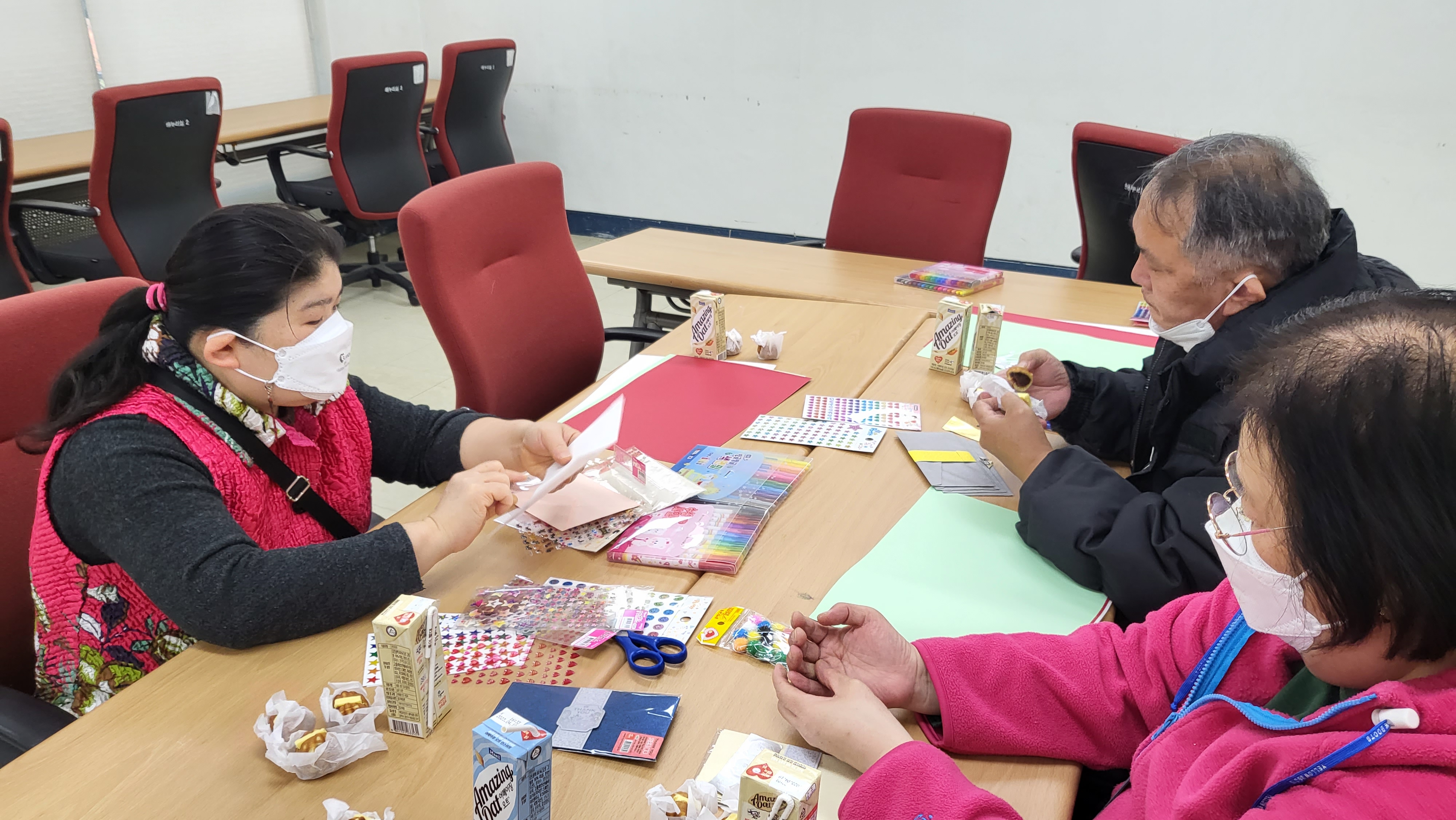 이웃만들기 8회기 활동 - 감사카드 선물하기!