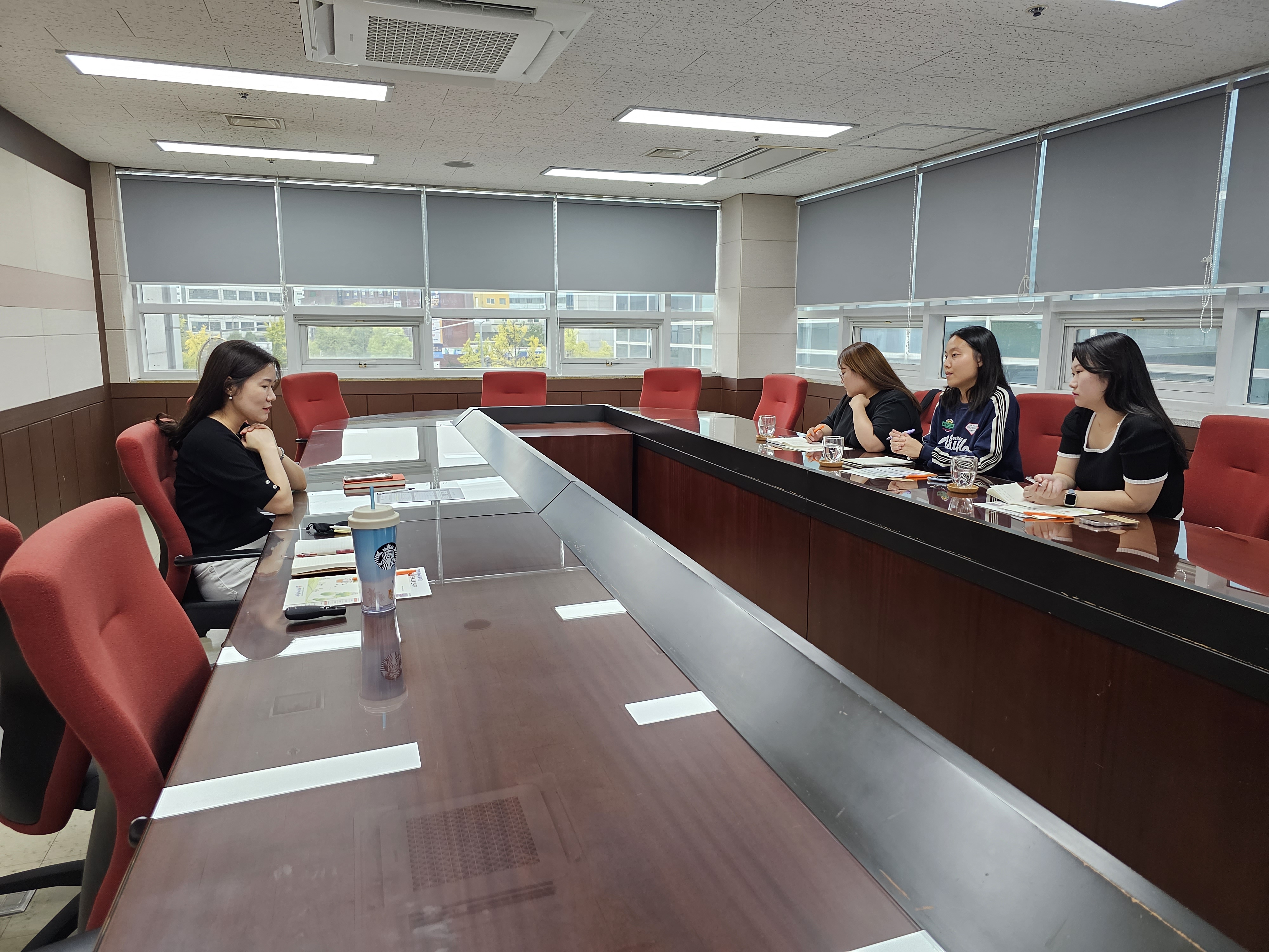 유한대학교 보건복지학과 기관견학