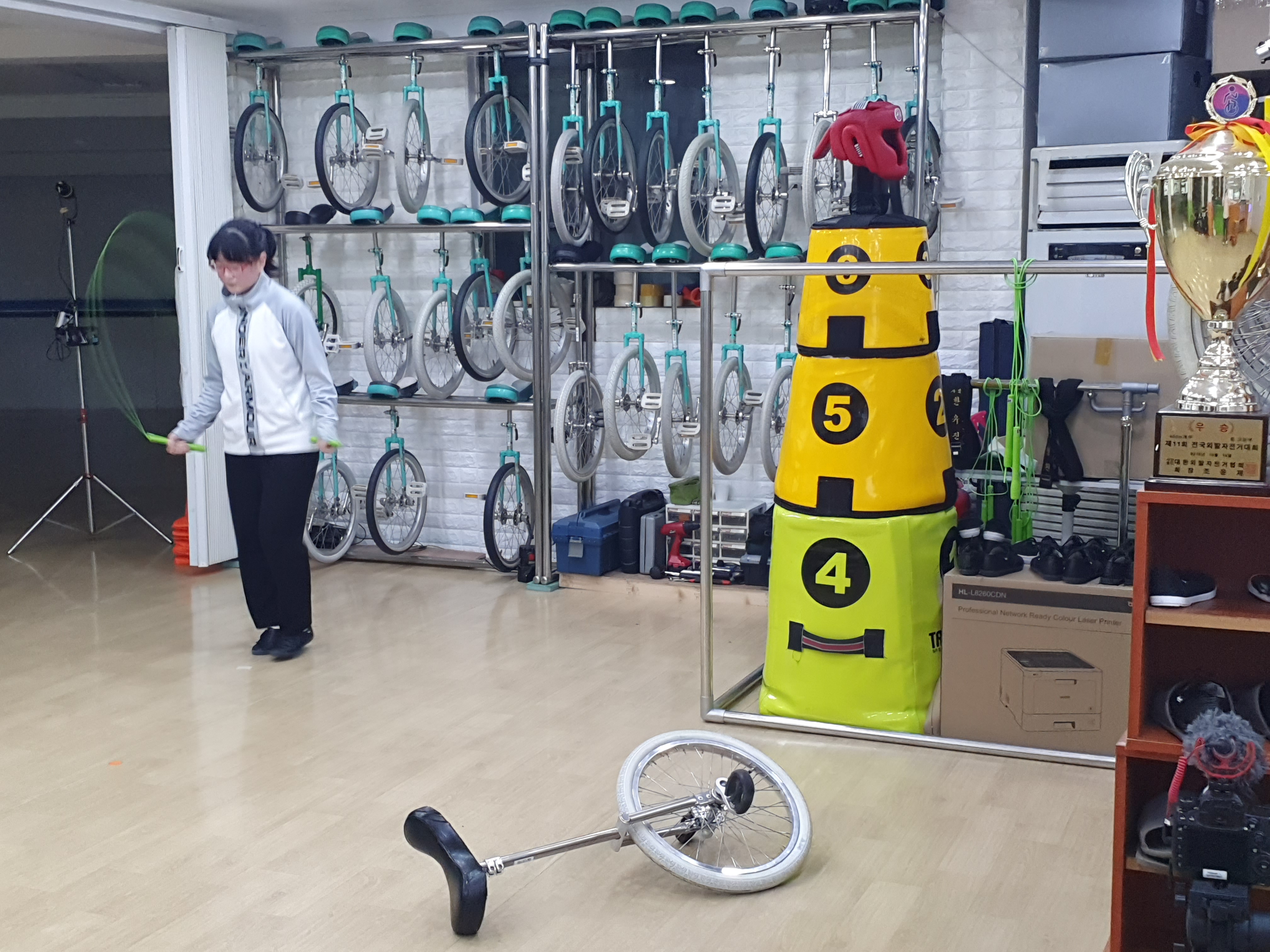 양천구의 외발자전거 꿈나무