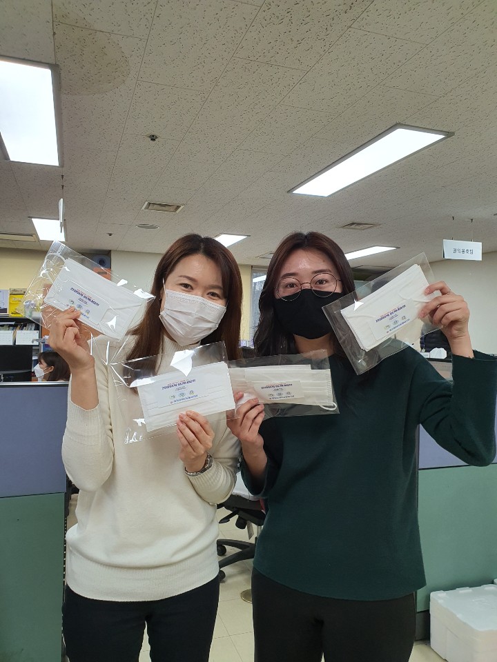 장애인가정 마스크 전달