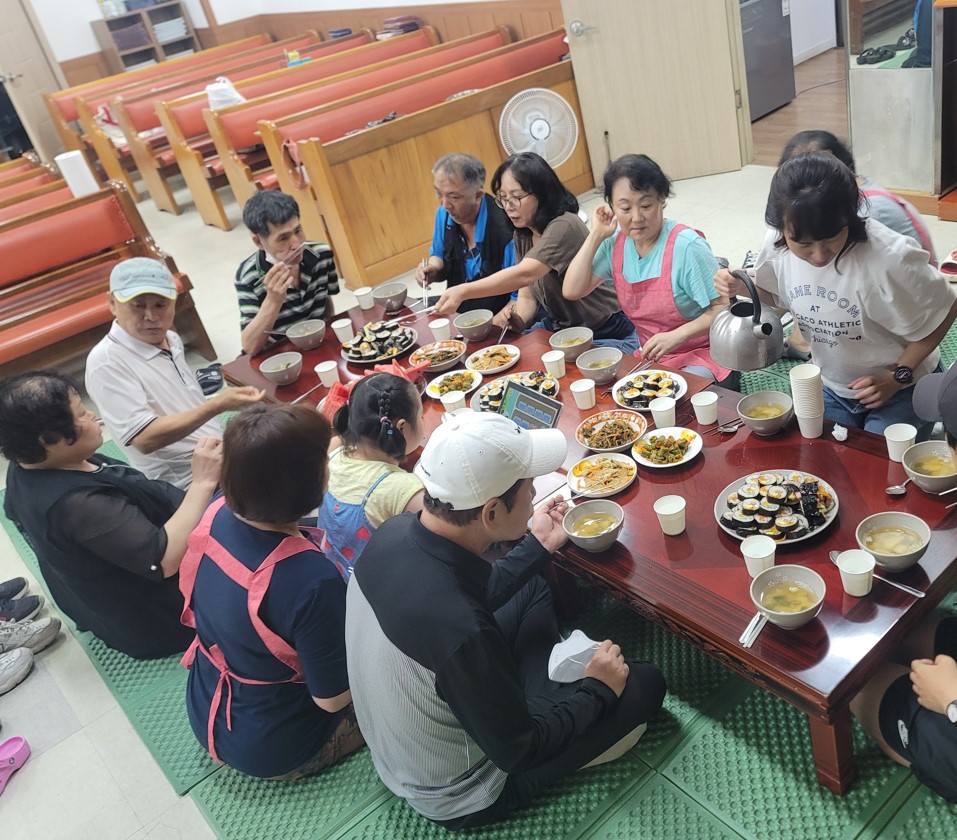 우리 맛나는 사이 진행