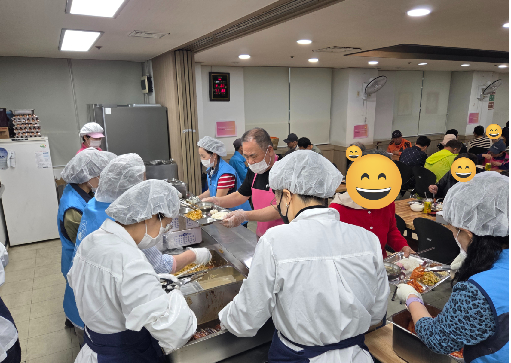 목동자생봉사단과 함께하는 장애인의 날 달달한 점심식사