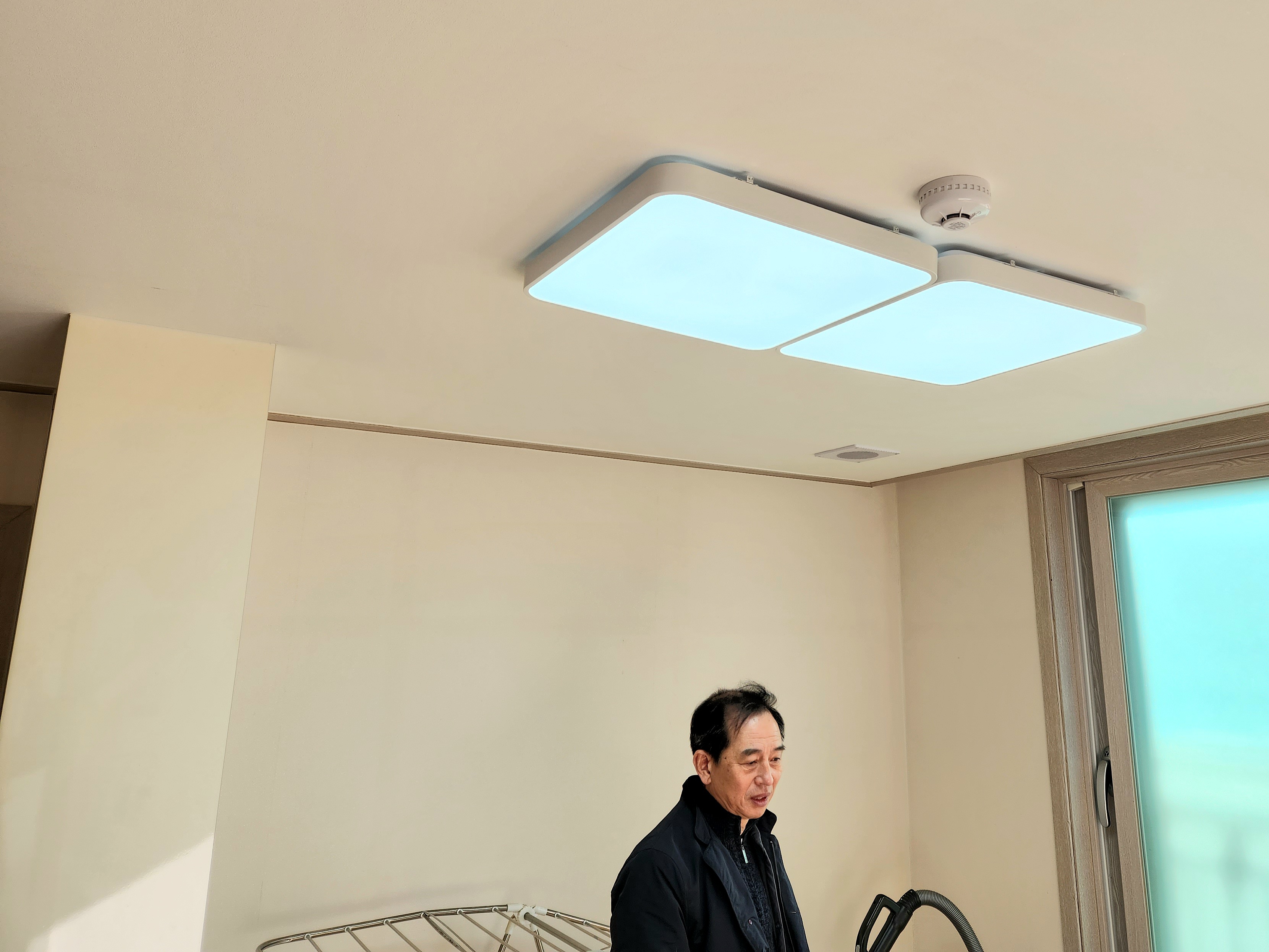 등 하나 바꿨는데