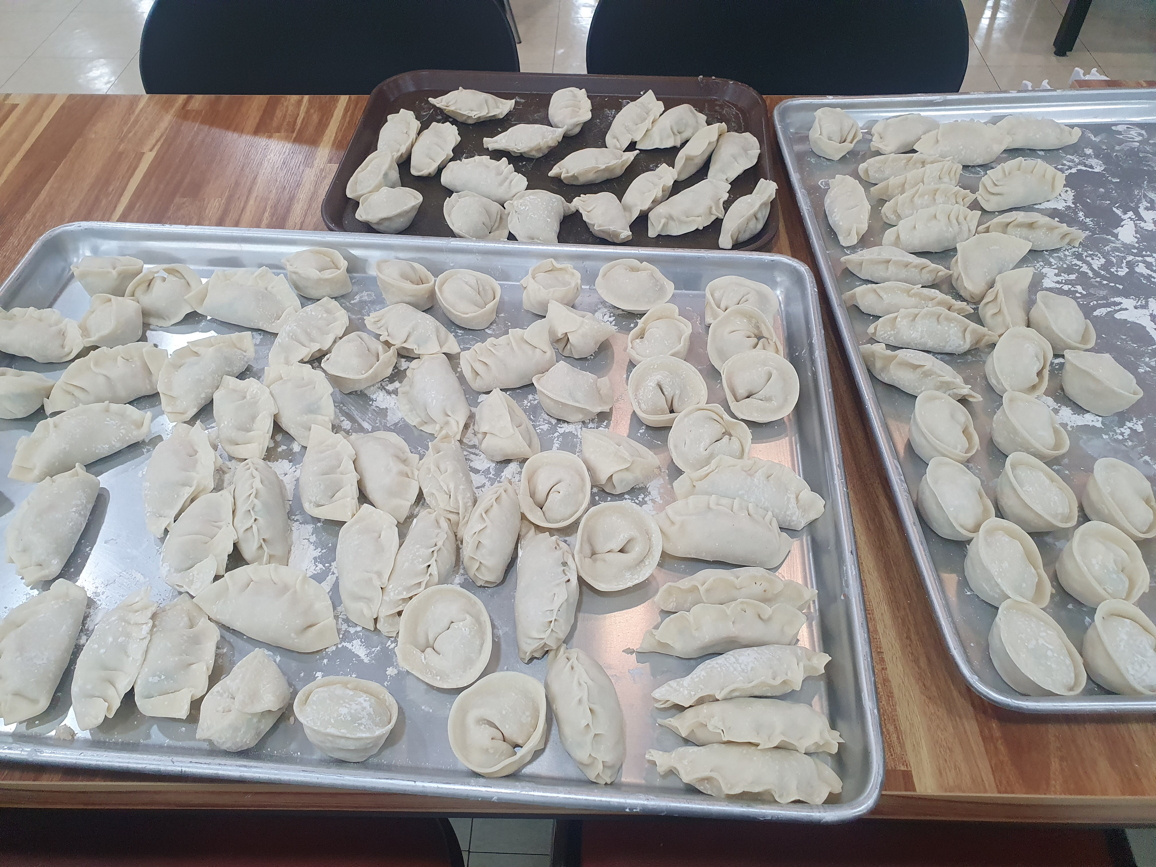 목동자생한방병원 봉사단과 동글동글 만두