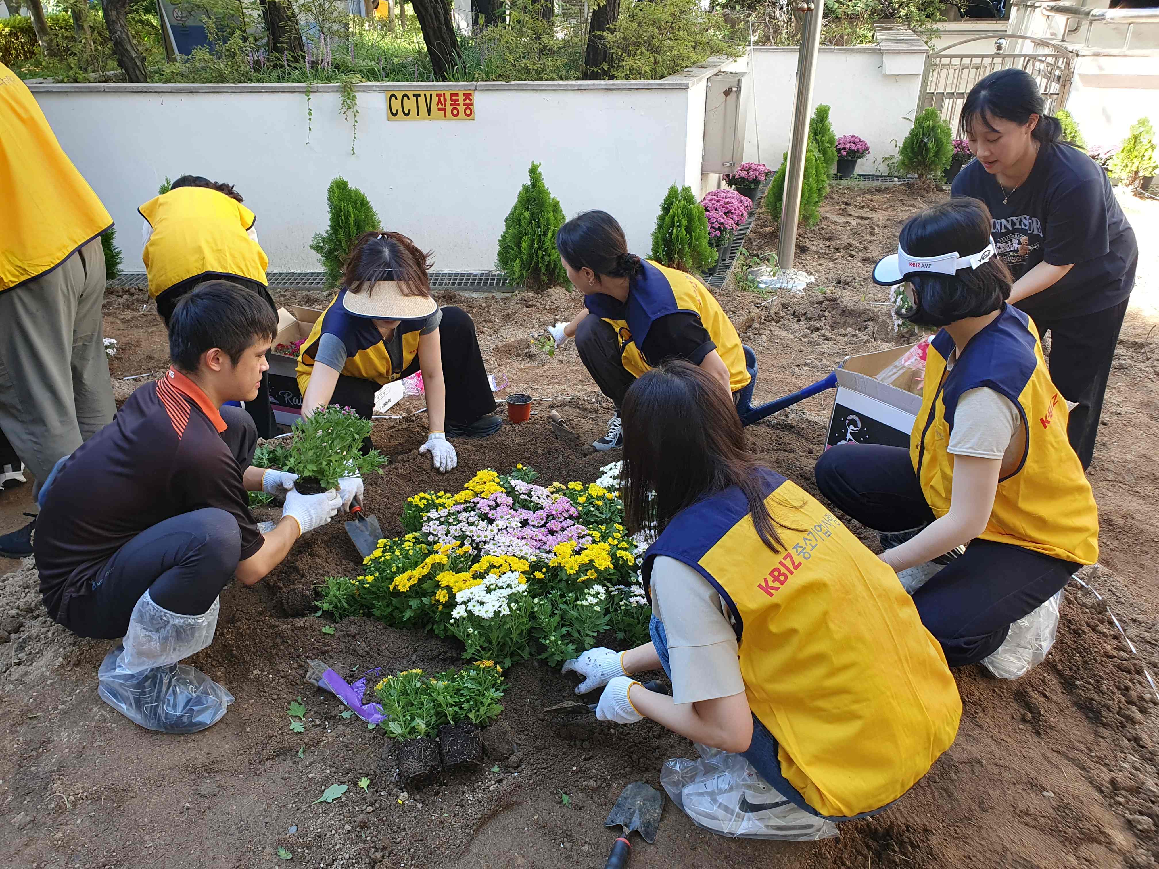 중소기업중앙회와 별일있는 정원 가꾸기