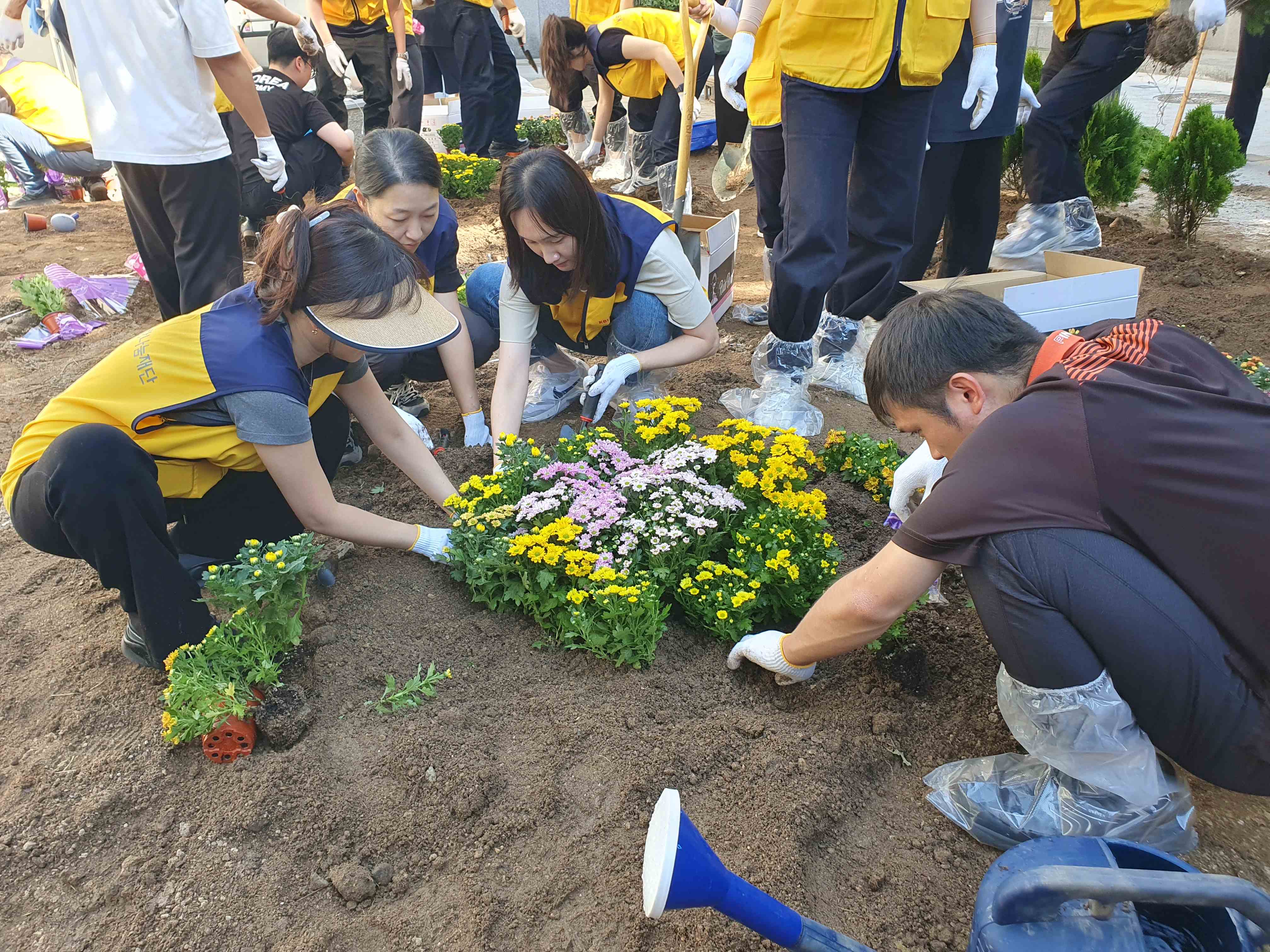 중소기업중앙회와 별일있는 정원 가꾸기