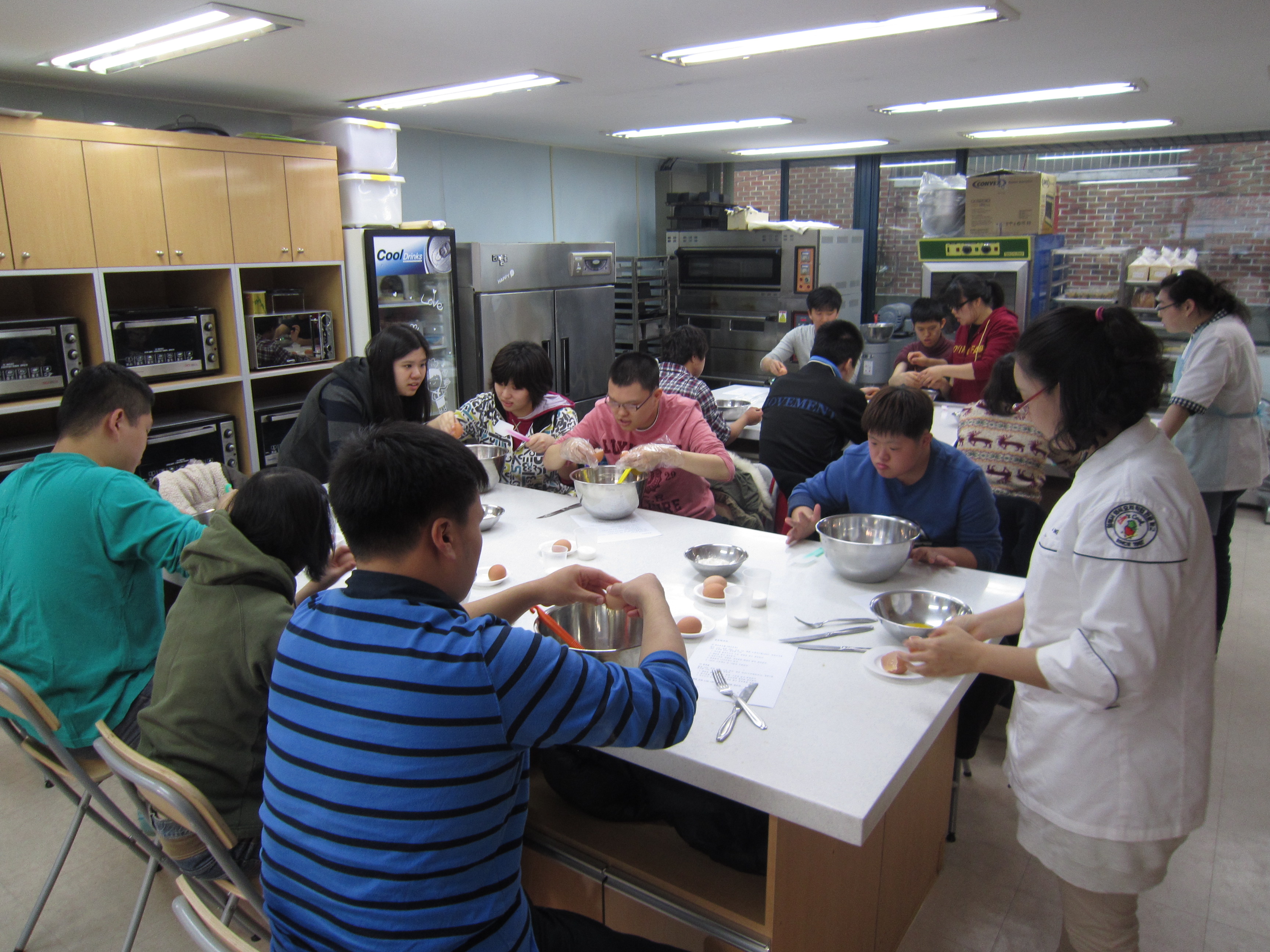 직업적응훈련 직업전훈련(홈베이킹) 실시