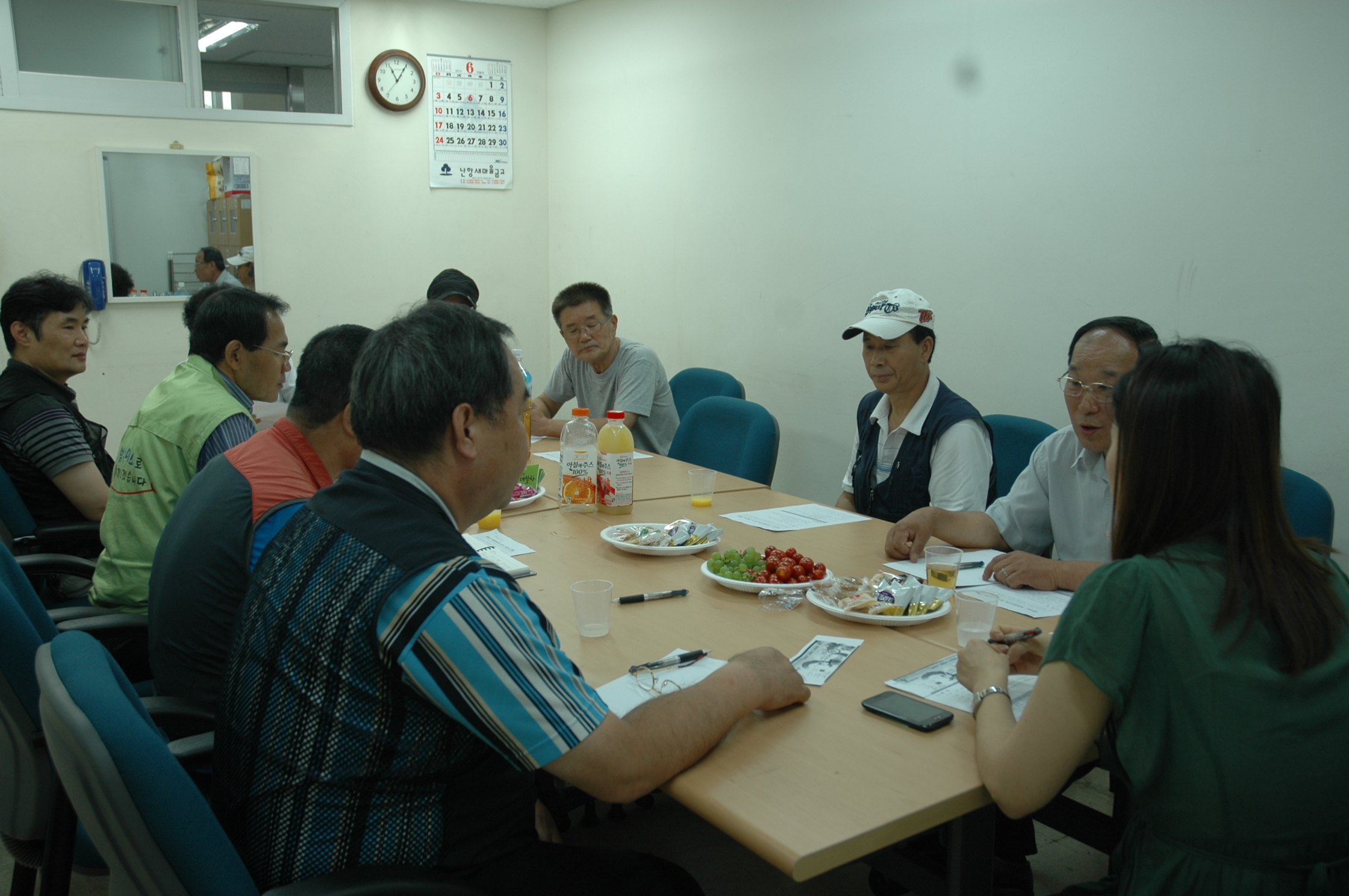 2012년 자원봉사자 정기 간담회 진행