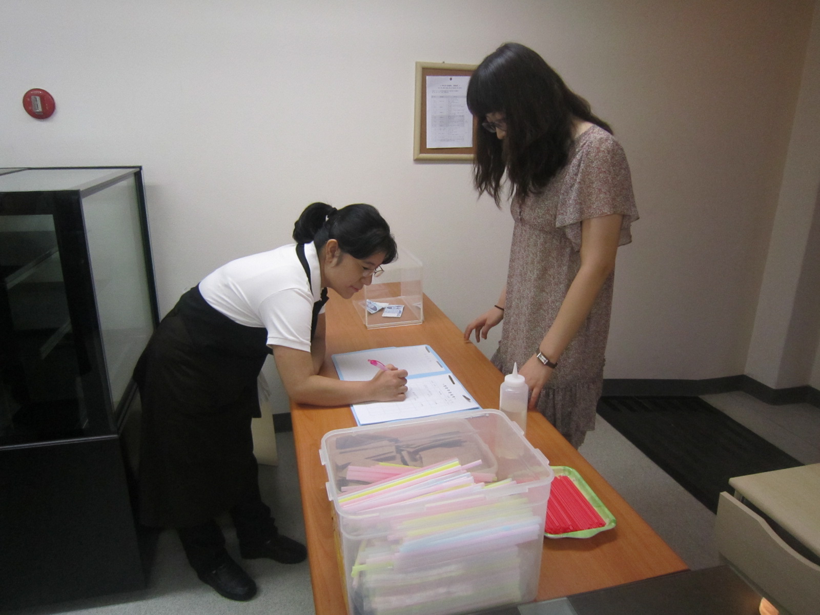 바리스타 공과훈련 일일카페 운영