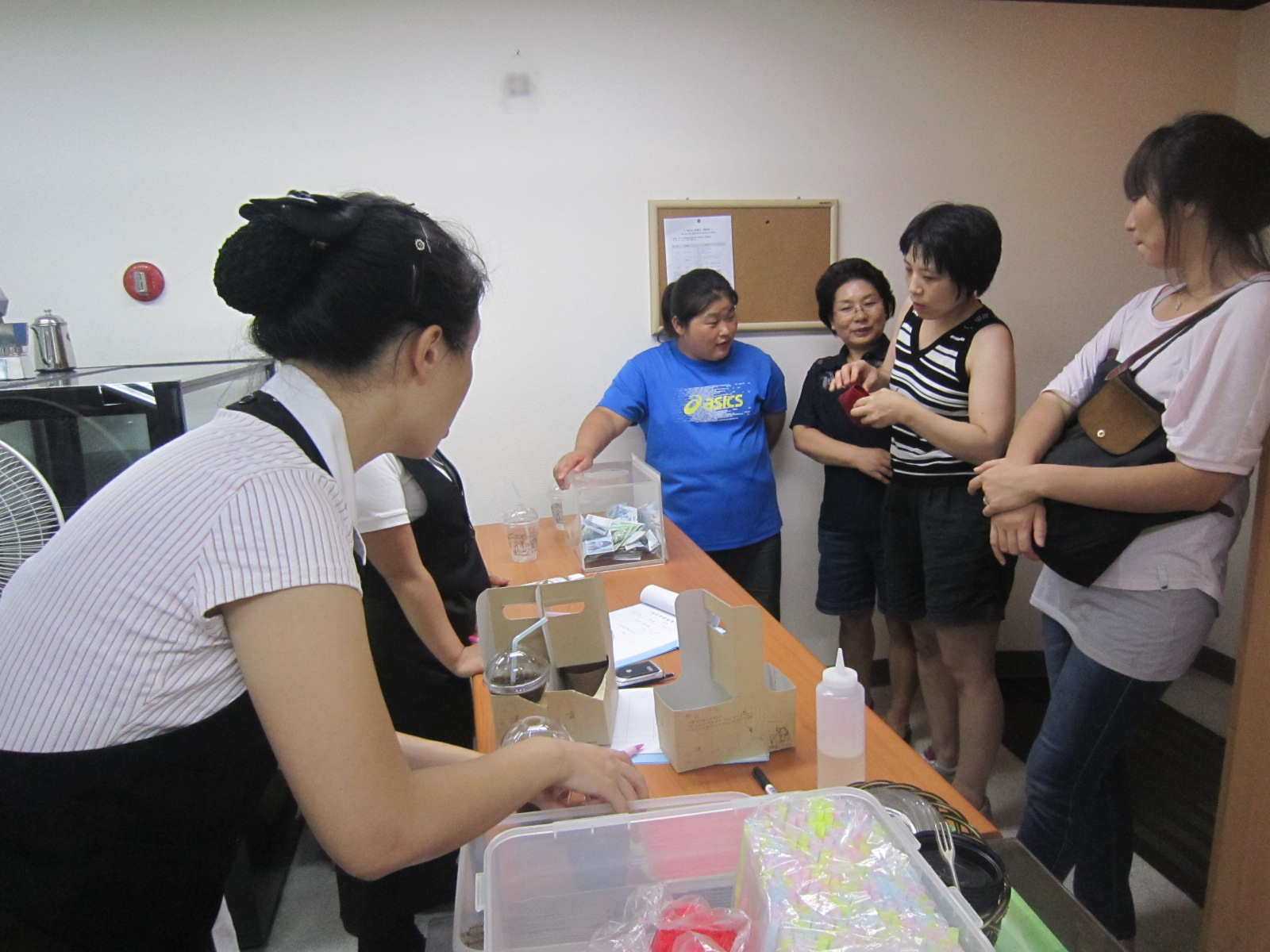 바리스타 공과훈련 일일카페 운영