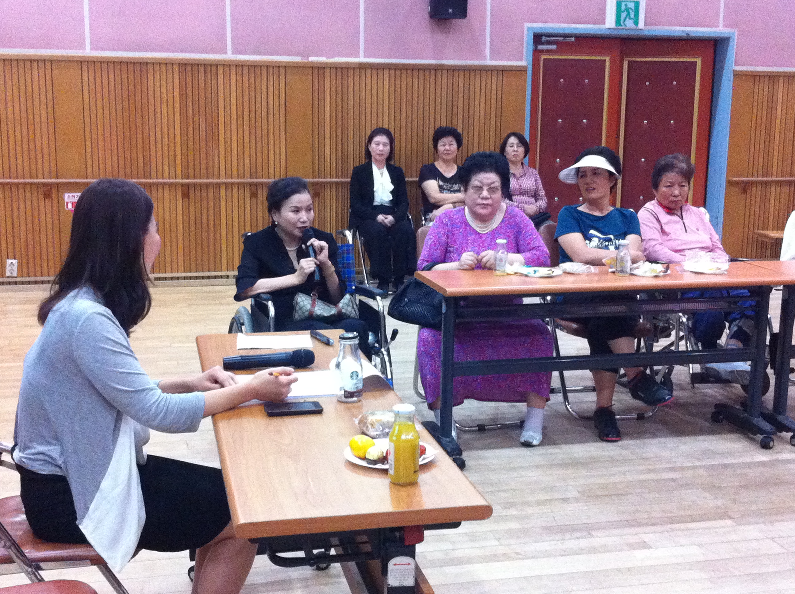 2012년 2차 장애인활동지원서비스 이용자 간담회