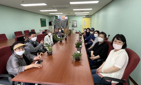 가족힐링교실 원예활동