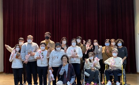 칼림바 연주회 단체사진