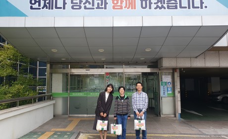 삼성생명 강서지역단 봉사자 단체사진