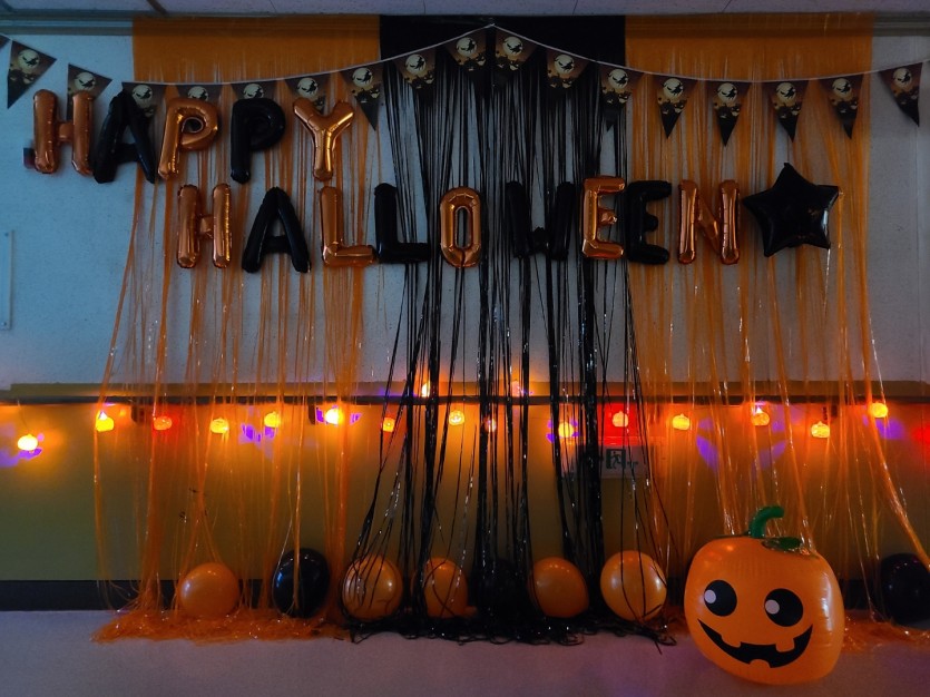 할로윈 데이 포토존