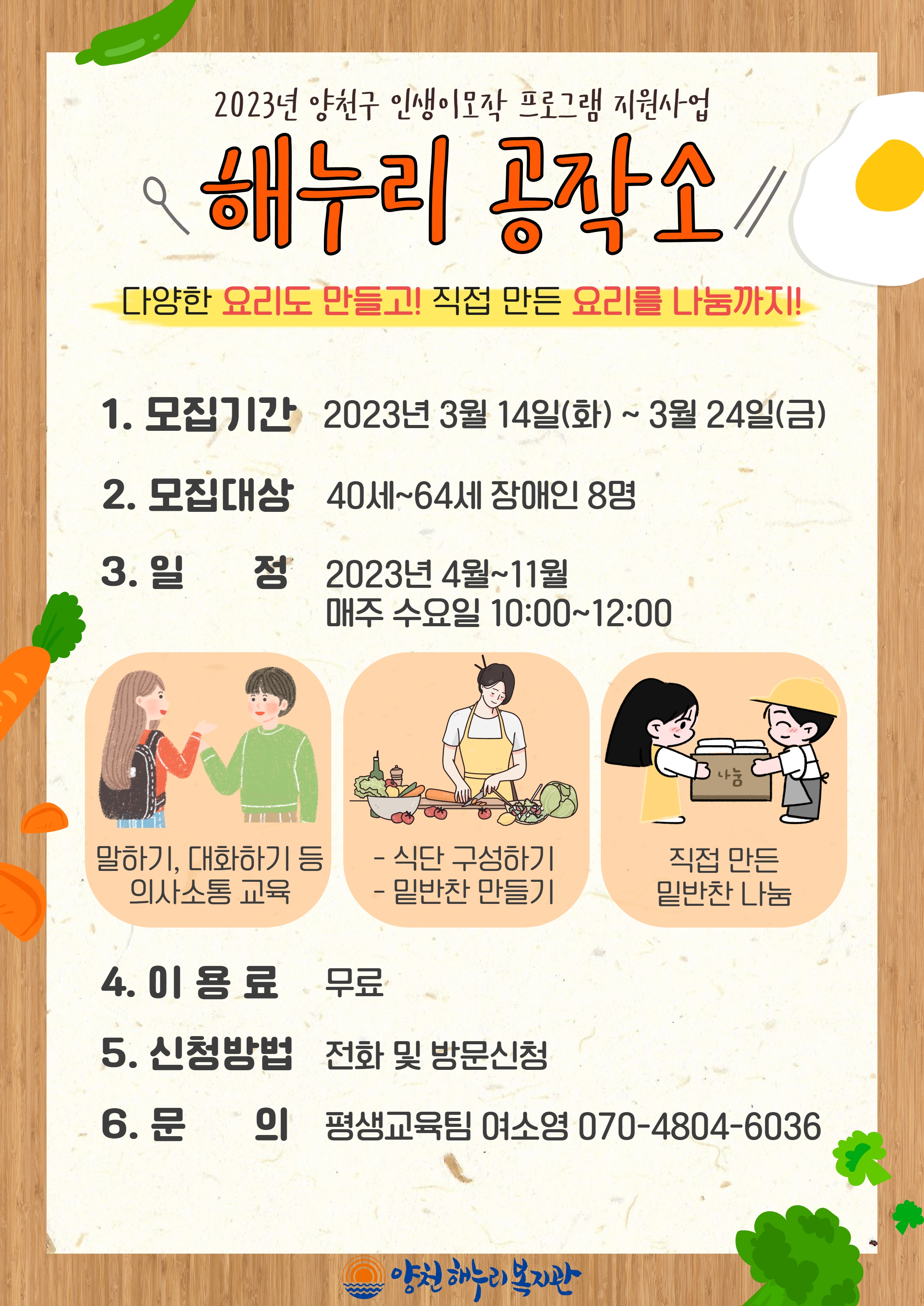 2023년 인생이모작 프로그램 